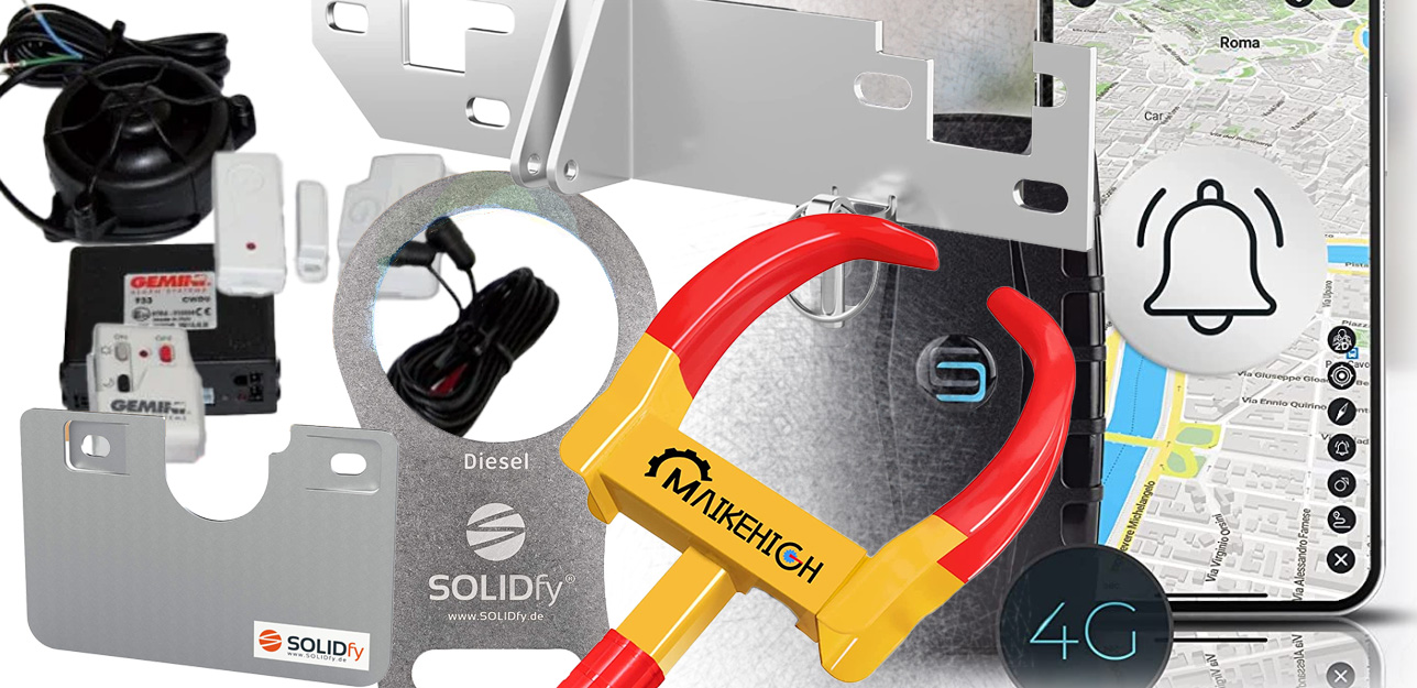 WP - Accessori Antifurto Camper