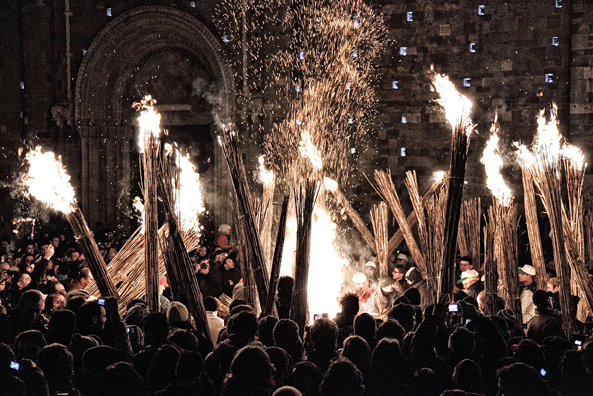 La notte dei faugni - ATRI - Processione